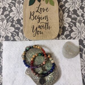 Multicolor Beaded Bracelet Stack